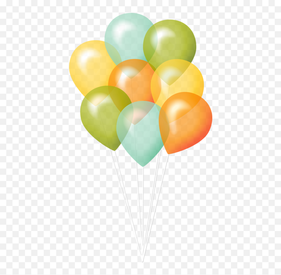 Ballonsglobosballoons Clipart Smiley Birthday Clips - Birthday Green Balloon Png Emoji,Globos Png