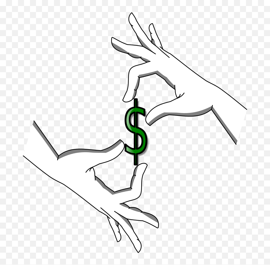 Openclipart - Clipping Culture Drawing Hands Pinch Png Emoji,Economy Clipart