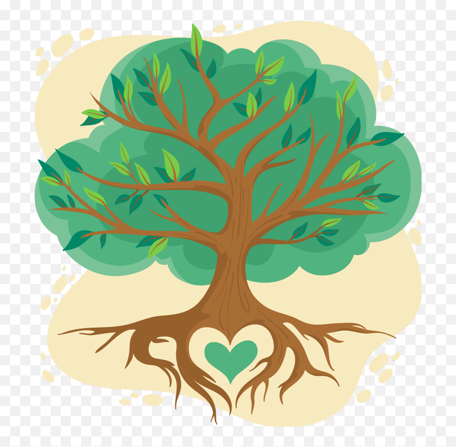 Tree Of Life Love Tree Wall Decal - Tree Emoji,Tree Of Life Clipart