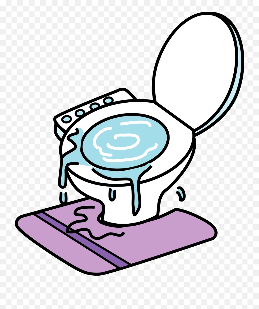 Clogged Toilet Clipart Free Download Transparent Png - Clogged Toilet Clipart Emoji,Toilet Clipart