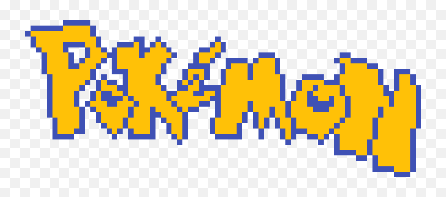 Pixilart - Pokemon Logo Quickdraw 5 Or Something By Psychic9 Pikachu Sprite Emoji,Pokemon Logo