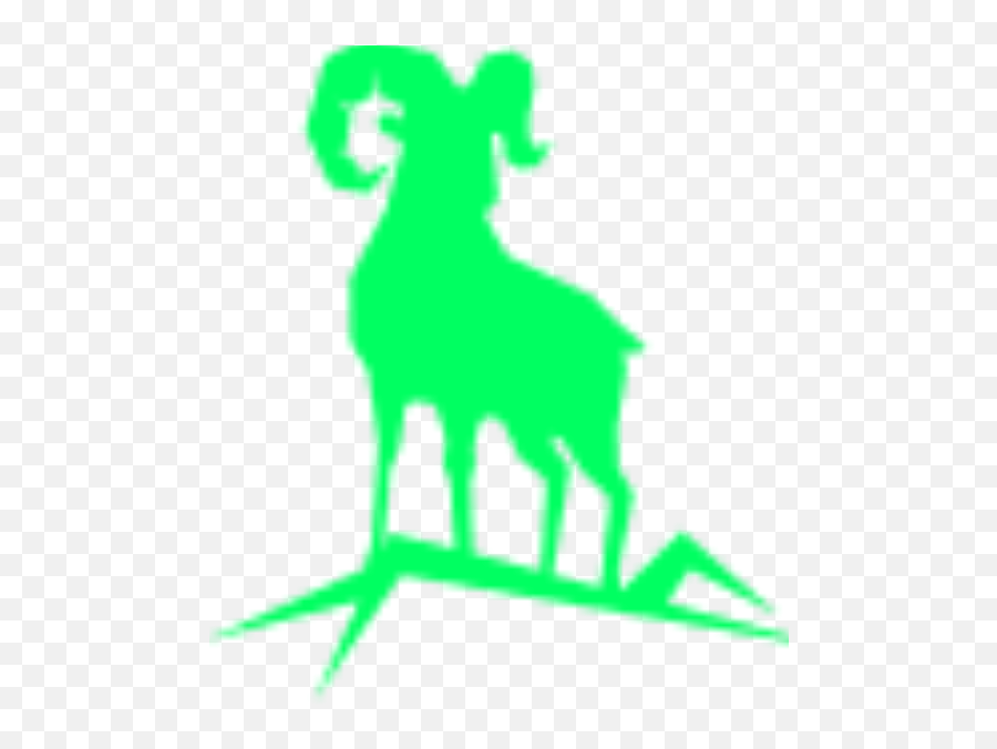 Graphic Mountain Goat Clipart Png Download - Silhouette Of Automotive Decal Emoji,Goat Clipart