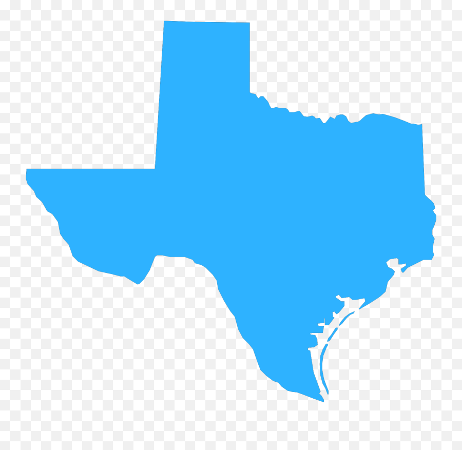 Texas Clip Art At Clker - Transparent Texas Map Png Emoji,Texas Clipart