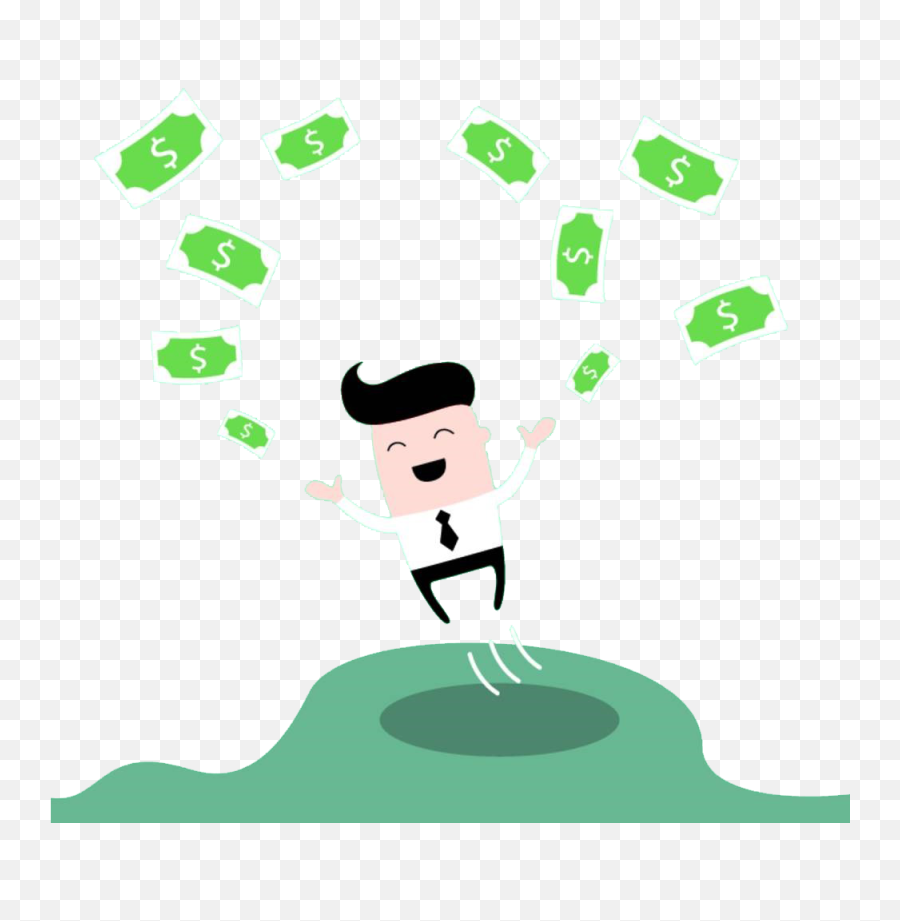 Money Cartoon Clip Art - Cartoon Full Size Png Download Person With Money In Eyes Emoji,Cartoon Money Png