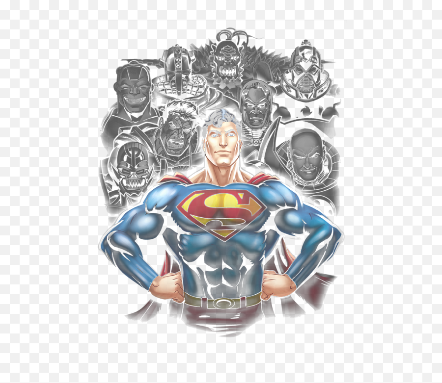 Superman - Villains Womenu0027s Tshirt Emoji,Superman Logo Drawings
