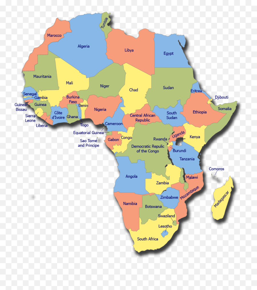 Pin Emoji,Africa Map Png