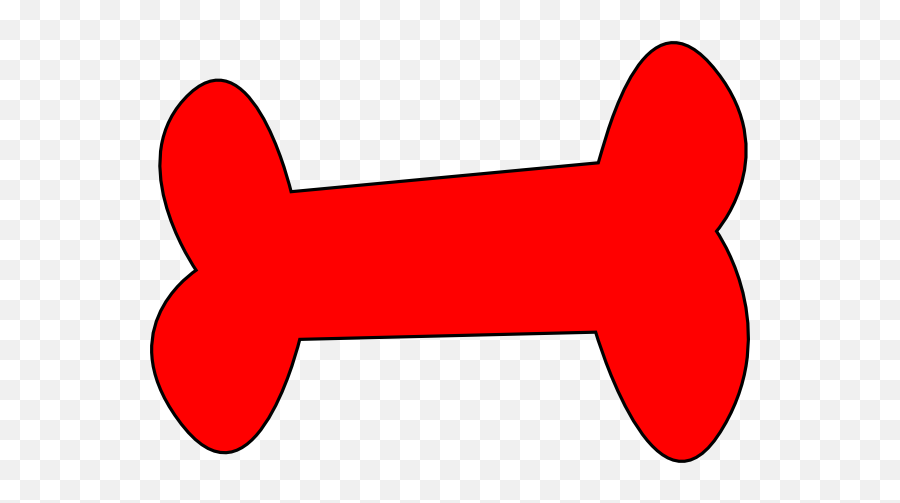 Download Hd Red Dog Bone Clipart Transparent Png Image - Red Dog Bone Png Emoji,Bone Clipart