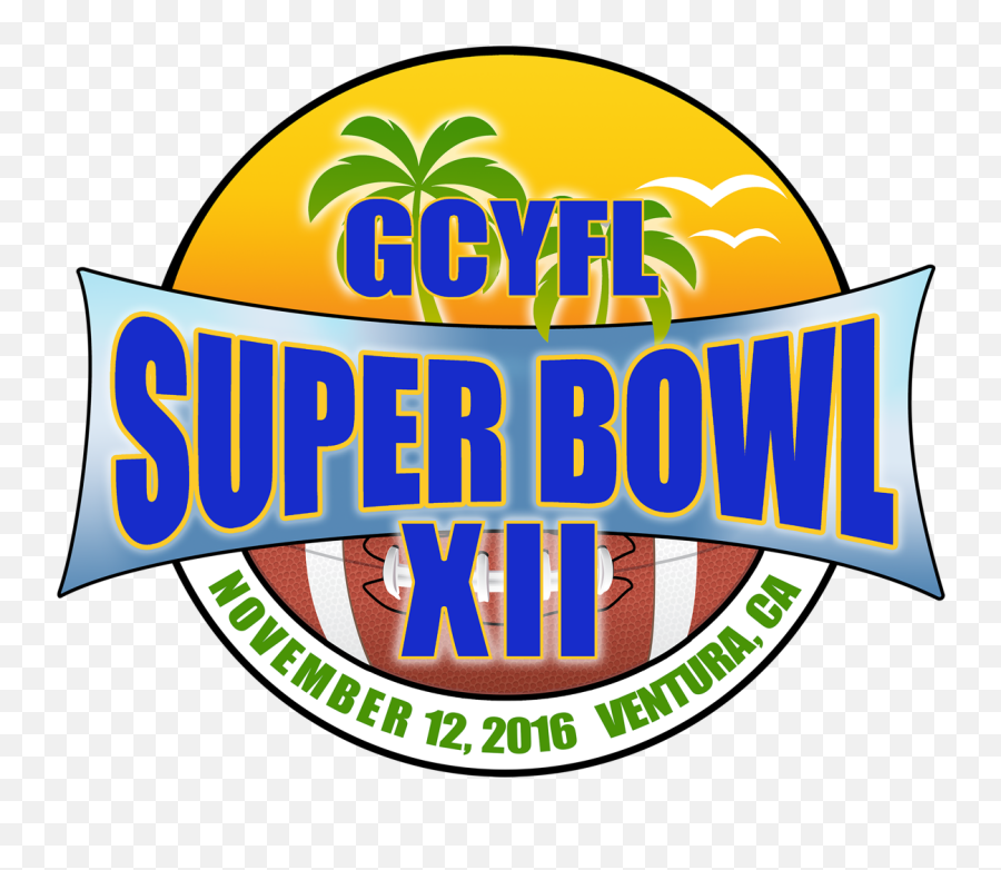 2019 All Conference Games The Gcyfl Would Like To Thank Emoji,Superbowl 2016 Logo