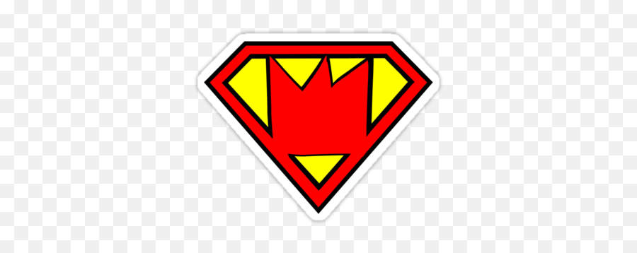 Train - Superman Tshirt Crown Logo Stickers By Emoji,Superman Logo T Shirt