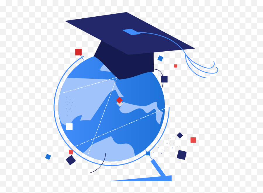 Graduation Hat Clipart Illustrations U0026 Images In Png And Svg Emoji,Blue Graduation Cap Png