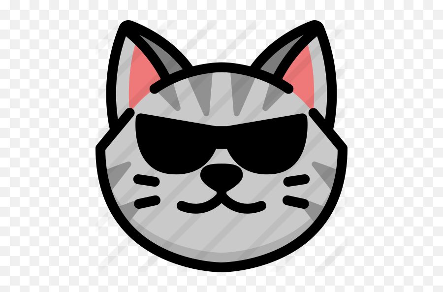 Cool - Free Animals Icons Emoji,Cool Cat Png
