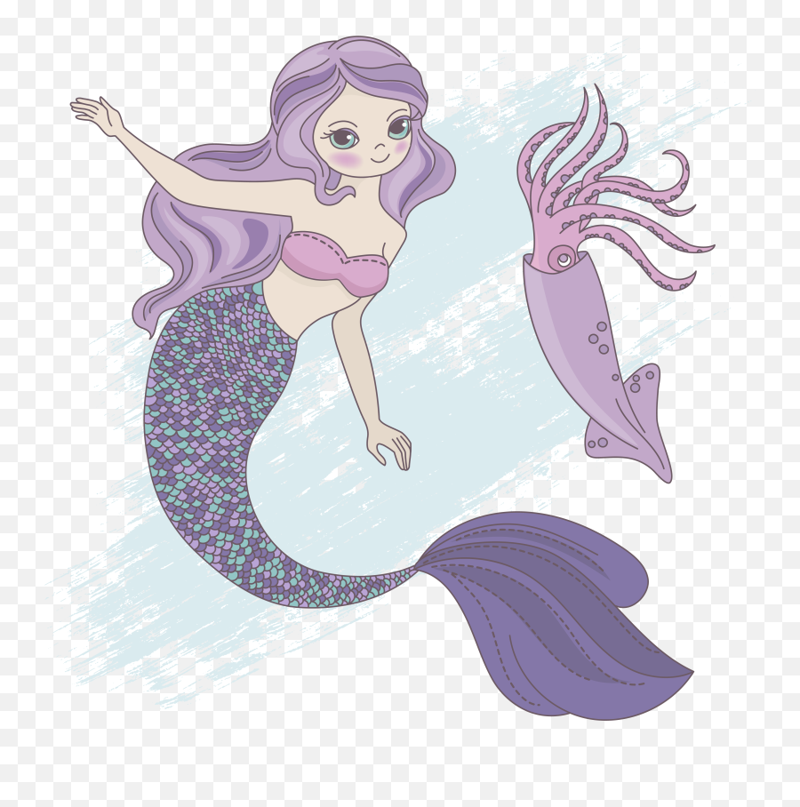 Beautiful Mermaid Clipart - Free Png Images Transparent Emoji,Wet Clipart