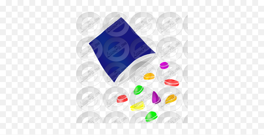 Fruit Snacks Stencil For Classroom - Circle Emoji,Snacks Clipart