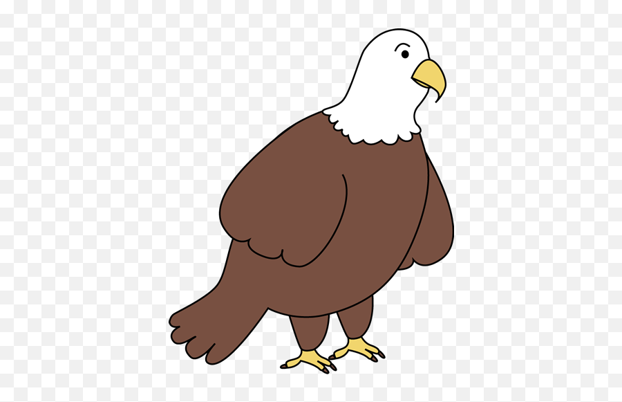 Cute Bald Eagle Clipart - Cute Bald Eagle Clipart Emoji,Eagle Clipart