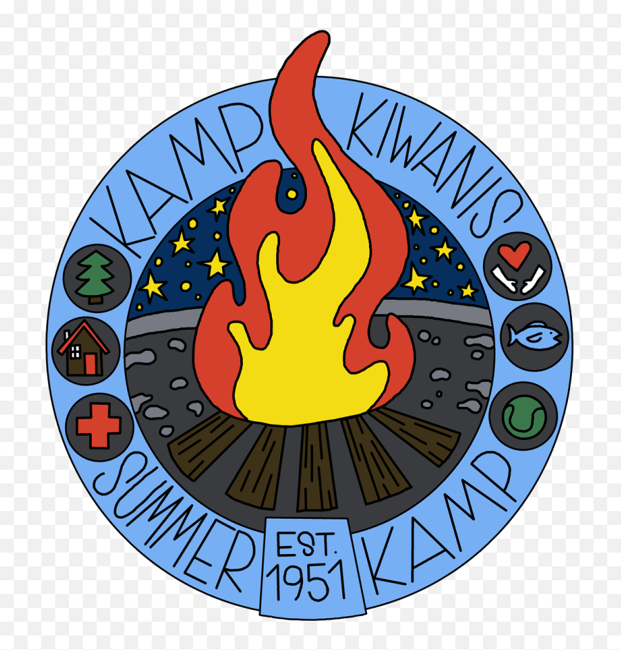 Kamp Kiwanis - Language Emoji,Kiwanis Logo
