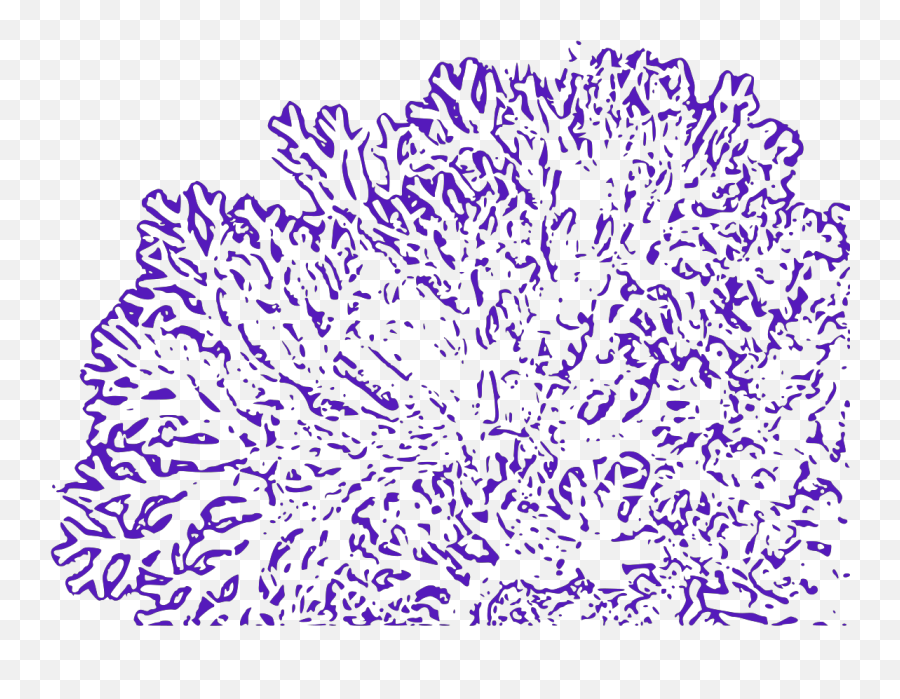 Dark Purple Coral Reef Svg Vector Dark - Language Emoji,Coral Reef Clipart