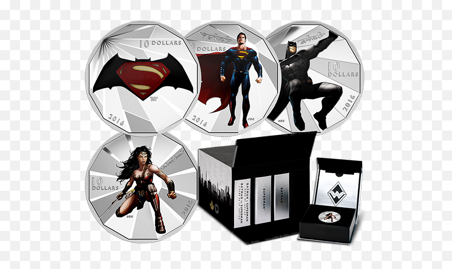 Dawn Of Justice - Superman Vs Batman Canadian Coin Emoji,Batman Vs Superman Logo