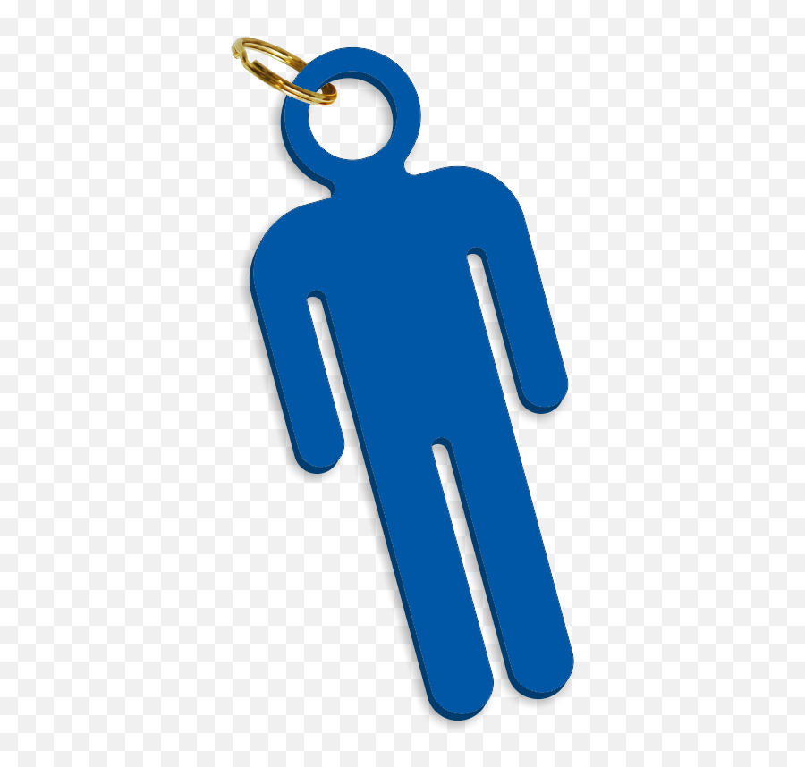 Men Bathroom Keychain Restroom Key Tags Or Key Chain With Male Symbol 6in X 2 - 78in Restroom Key Tags Emoji,Male Symbol Png