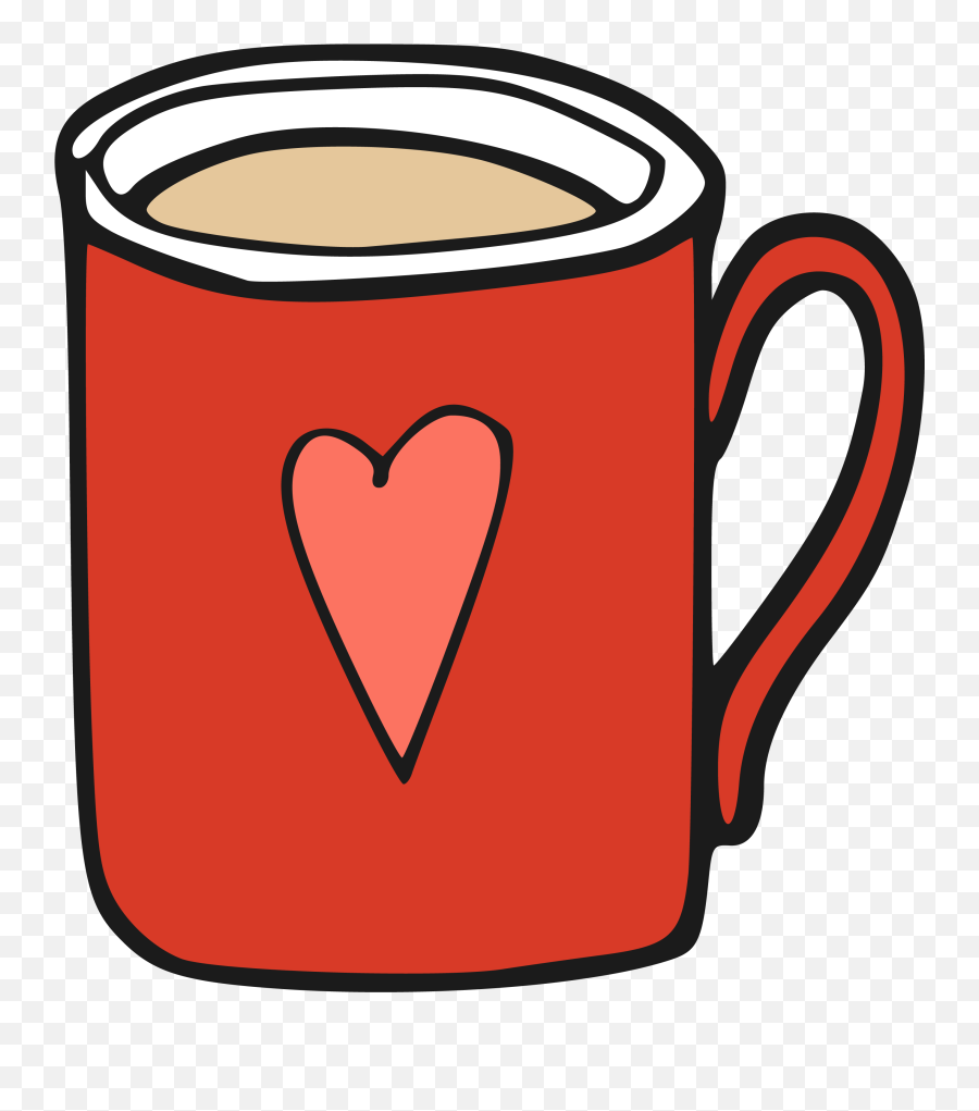 Coffee Cup Mug Clip Art - Mug Clipart Emoji,Coffee Cup Clipart