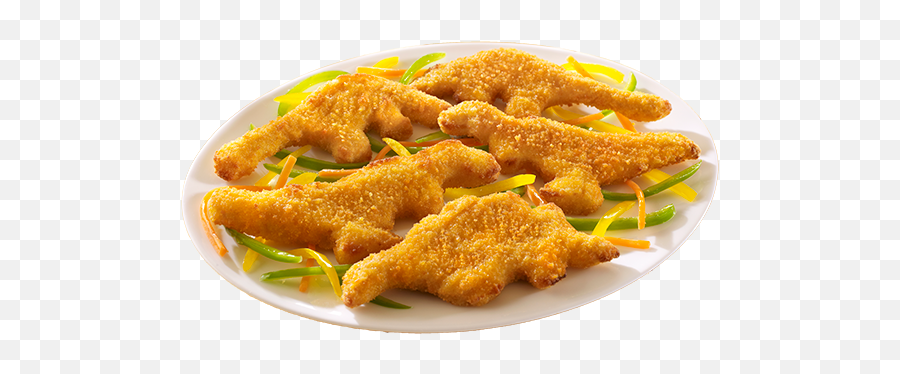 Dinosaurs Chicken Nuggets - Patitas Con Forma De Dinosaurio Emoji,Chicken Nuggets Png