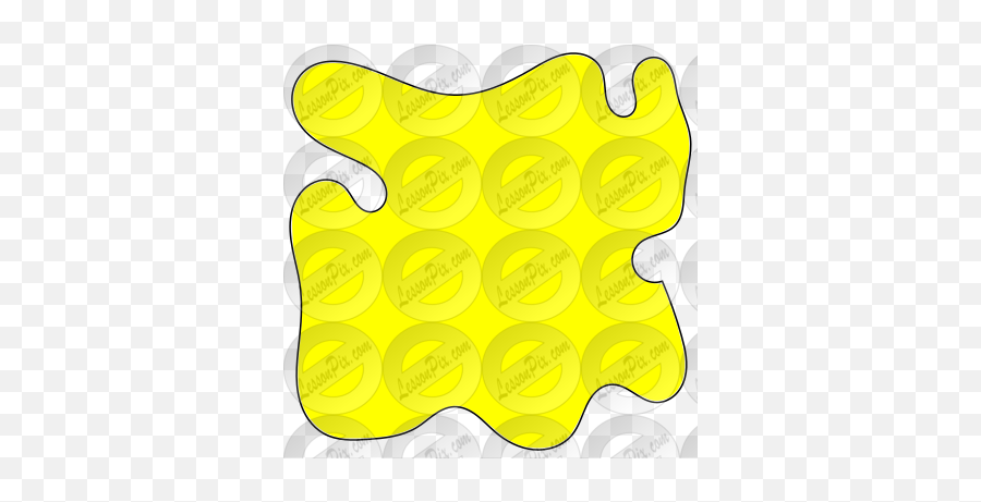 Yellow Picture For Classroom Therapy Use - Great Yellow Dot Emoji,Yellow Clipart