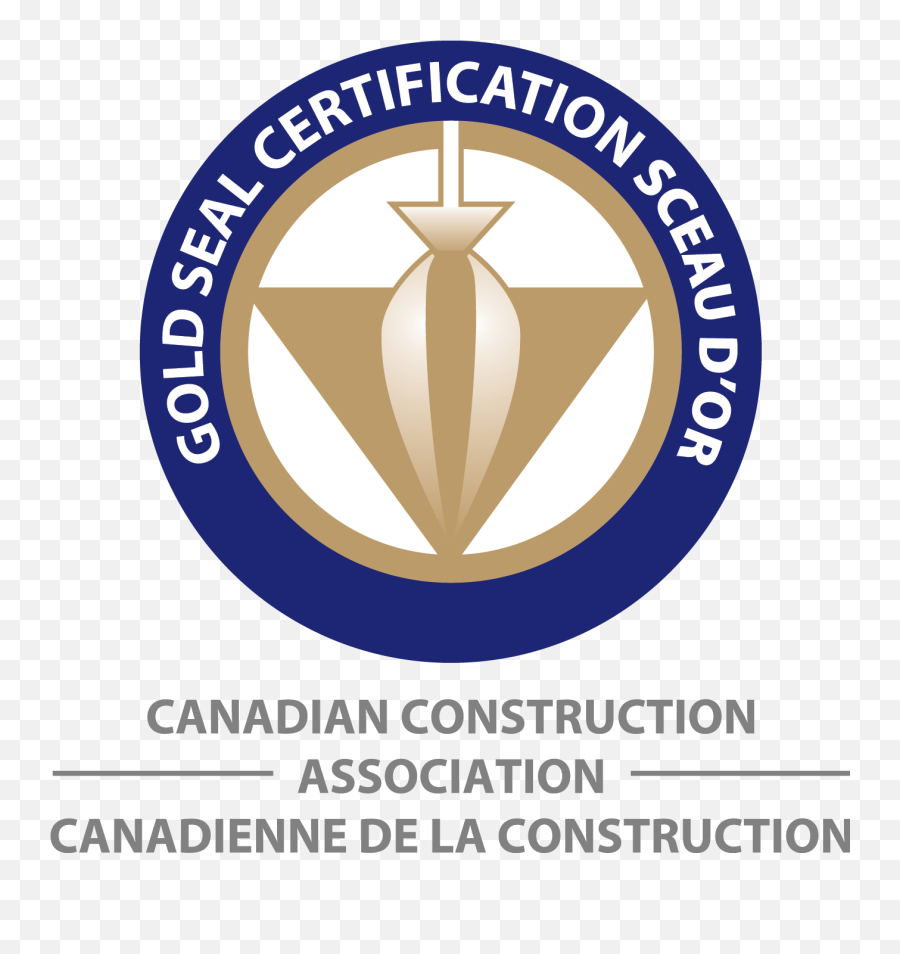 Canadian Construction Association Gold - Gold Seal Certification Canada Emoji,Gold Seal Png