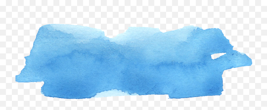 Light - Light Blue Brush Stroke Hd Png Download Original Watercolor Painting Emoji,Watercolor Stroke Png