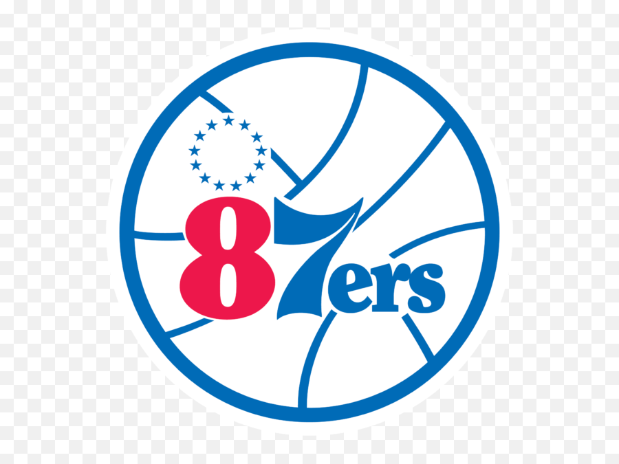Philadelphia 76ers Logo Png Clipart - Dot Emoji,76ers Logo