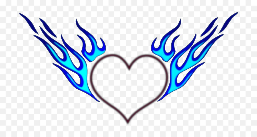 Burning Heart Png Clip Art Burning Heart Transparent Png Emoji,Hearts Clipart Free