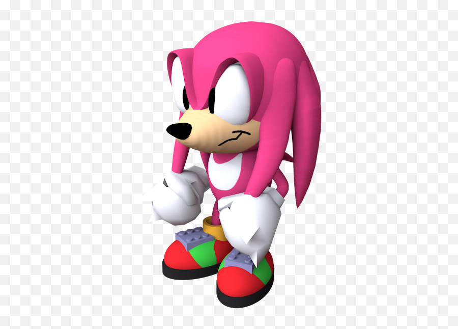 Custom Edited - Sonic The Hedgehog Customs Knuckles Emoji,90's Png