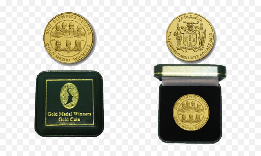 Souvenir Coins Bank Of Jamaica Emoji,Gold Coins Transparent