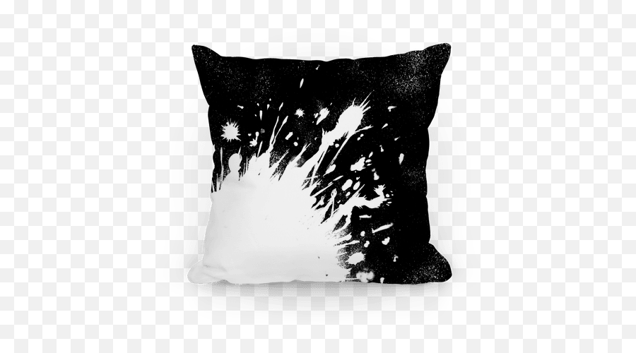 Paint Splatter Pillows Lookhuman Emoji,White Paint Splatter Png