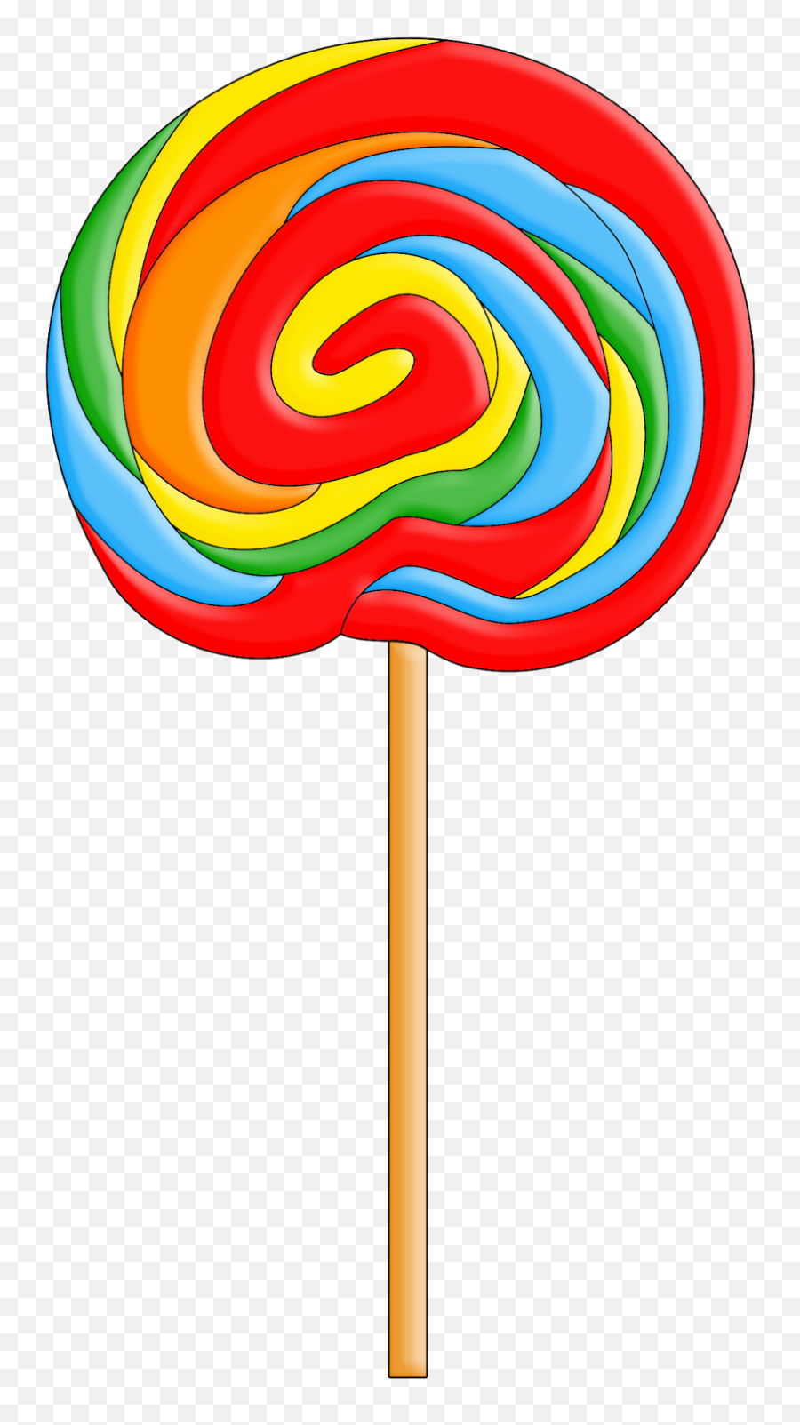Lollipop Clipart Printable Lollipop - Lollipop Clipart Emoji,Lollipop Clipart