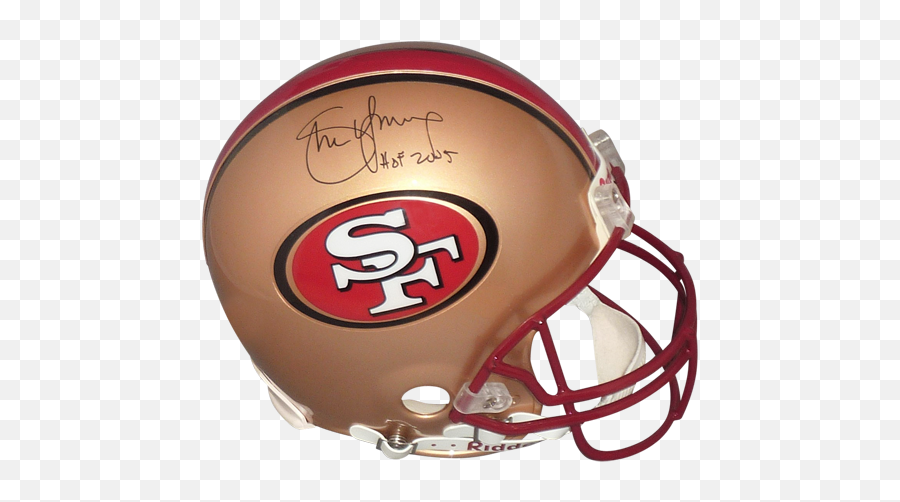 Steve Young Autographed San Francisco 49ers Authentic Emoji,San Holo Logo