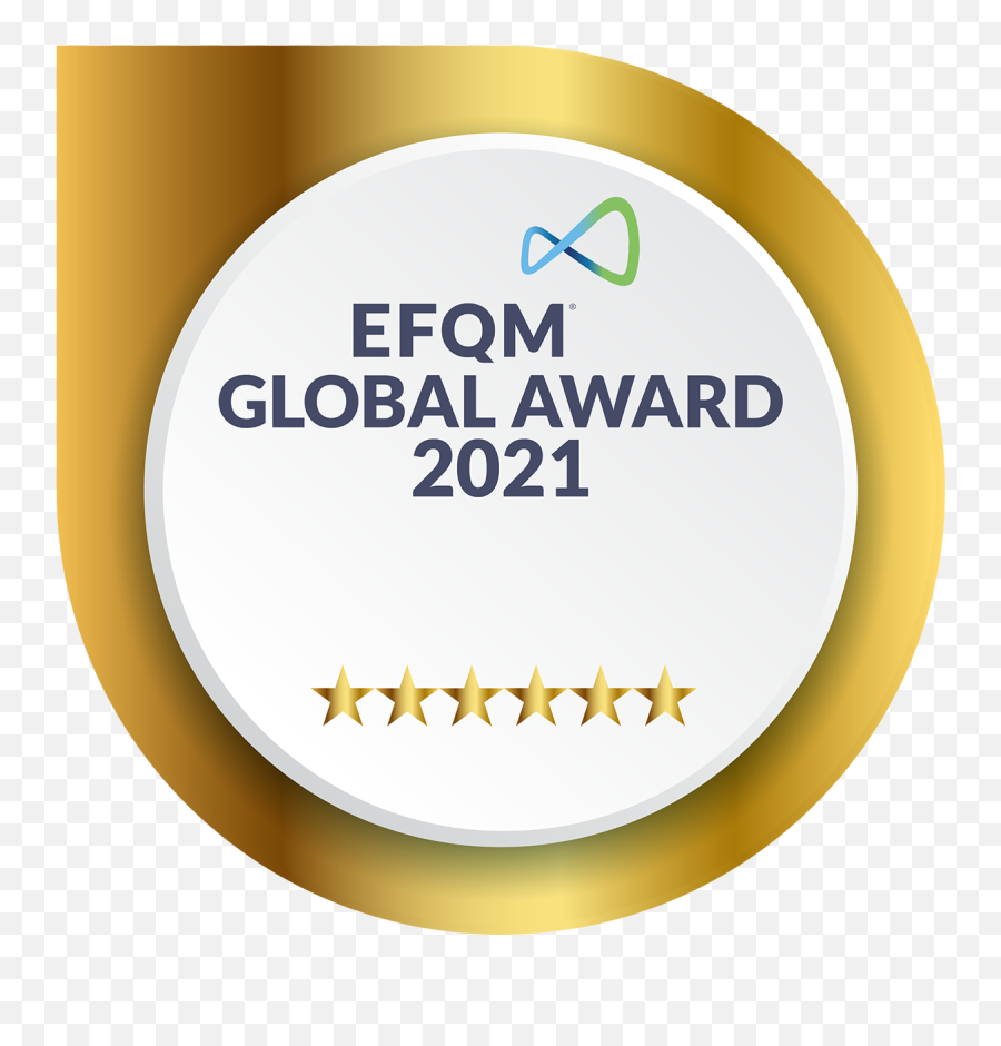 Efqm Global Award 2021 - 6 Star Credly Emoji,Ega Png