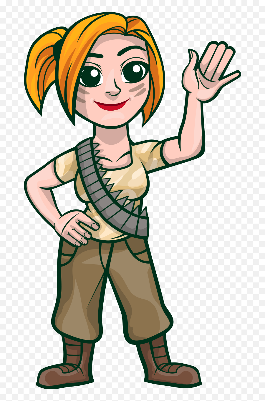Soldier Free To Use Cliparts 2 - Clipartingcom Soldier Woman Cartoon Png Emoji,Soldier Clipart