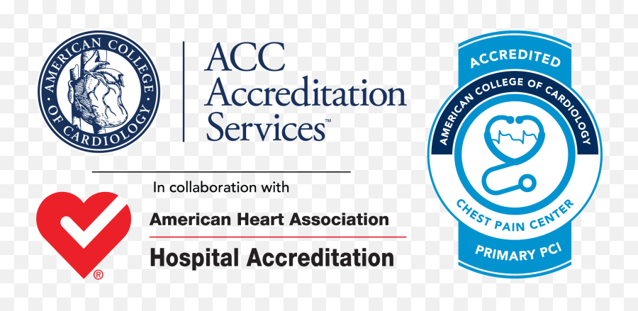 Chest Pain Center - Anderson Hospital American College Of Cardiology Emoji,American Heart Association Logo