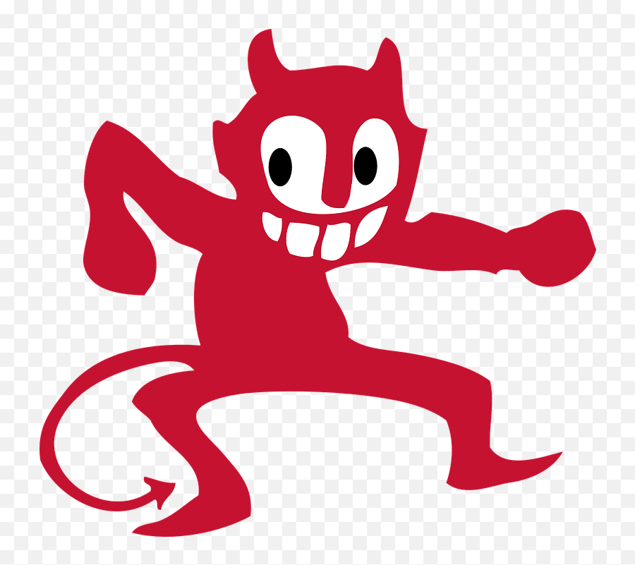 Download Free Vector Devil Dance Clip - Clipart Devil Emoji,Devil Clipart