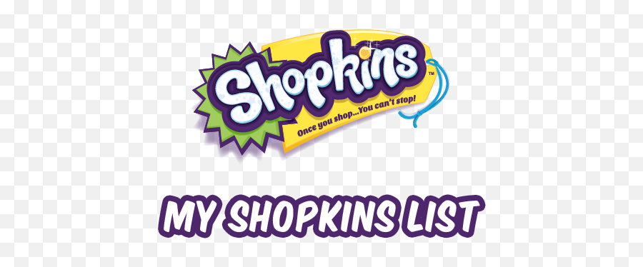 Shopkins Logo And Characters Png - Logo Shopkins Png Emoji,Shopkins Logo