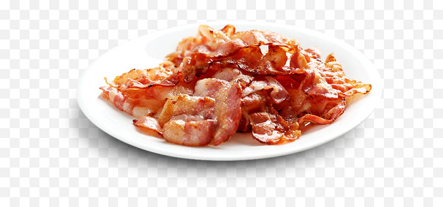 Download Transparent Bacon Plate - Plate Full Of Bacon Emoji,Bacon Png