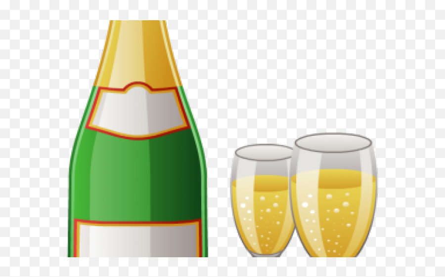 Champagne Bottle Png Vector - Champagne Clipart Bottle Clipart Emoji,Champagne Clipart