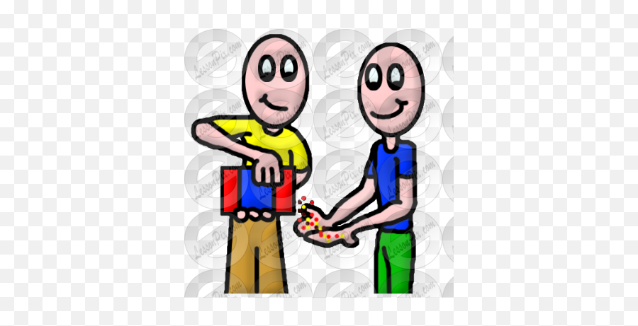 Share Picture For Classroom Therapy - Sharing Emoji,Share Clipart
