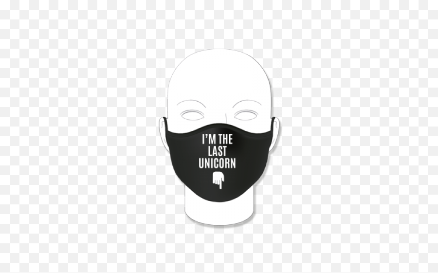 Buy A Iu0027m The Last Unicorn Face Mask Online - For Adult Emoji,Unicorn Face Png
