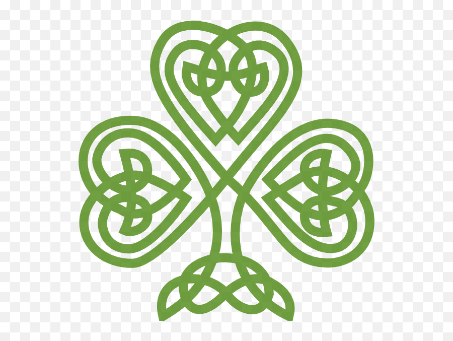 Green Celtic Cross Png Picture - Celtic Shamrock Transparent Png Emoji,Celtic Cross Png