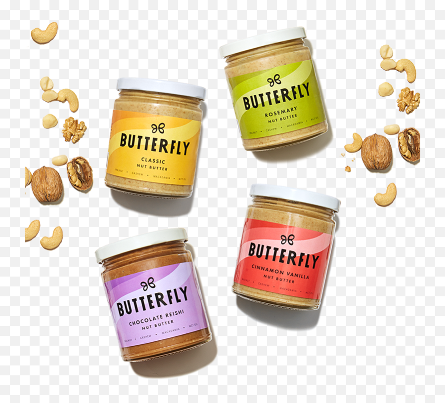 Butterfly Superfood Nut Butter Blends Butterfly - Paste Emoji,Nut Png