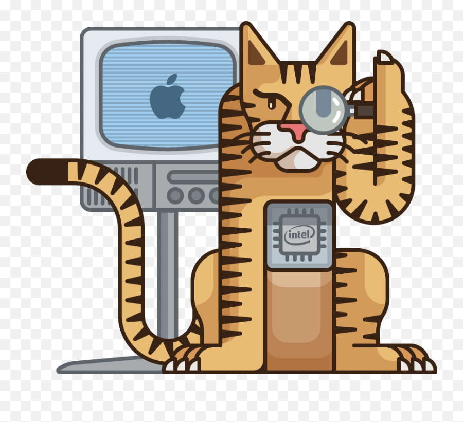 An Illustrated History Of Macos Tower Blog - Mac Os X Tiger Logo Emoji,Cute Facetime Logo