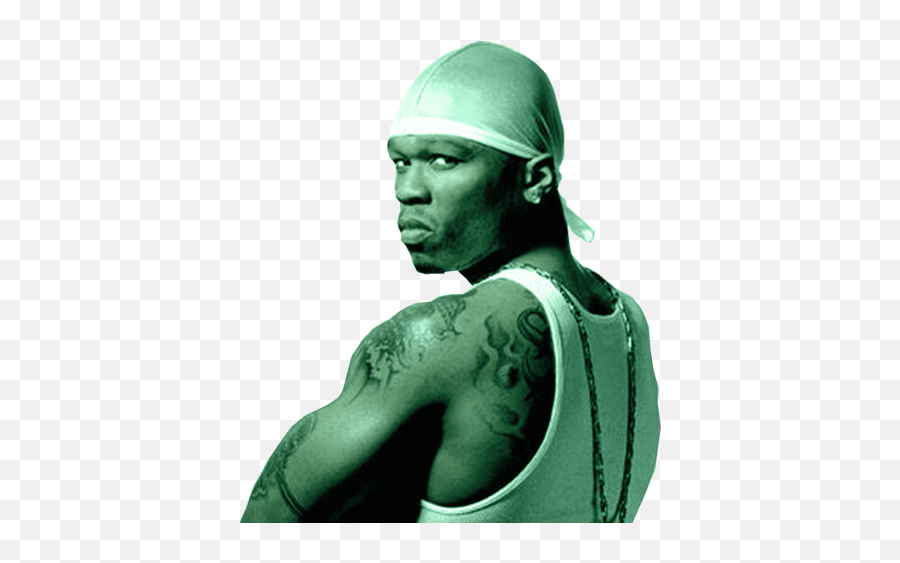50 Cent Rapper Png Free Download Png Arts - 50 Cent De Bandana Emoji,Rapper Png