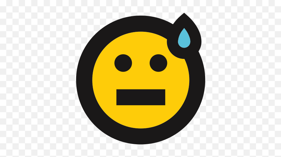 Embarrassed Shy Sweat Emoji - Shy And Nervous,Embarrassed Emoji Png
