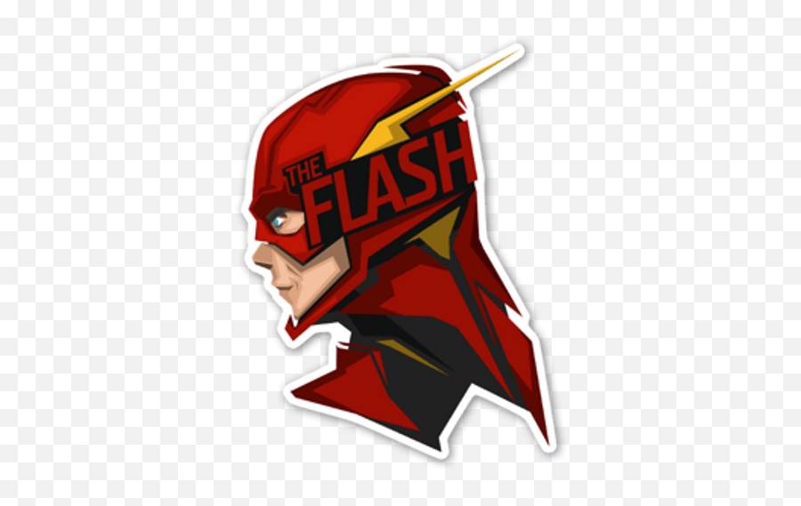Art The Flash Sticker - Sticker Mania Flash Sticker Emoji,Flash Clipart