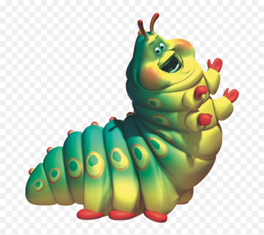Caterpillar Bugs Life Png Download - Life Flik Heimlich Emoji,Caterpillar Png